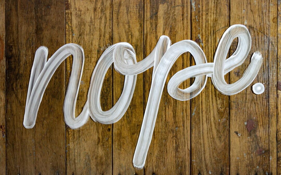 Wie wir uns selbst krank machen, wenn wir nicht NEIN sagen können